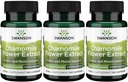 Swanson Chamomile Flower Extract 500 Milligrams Estándarizado a 1,2% Apigenin 6 mg por cápsula 60 cápsulas 3 Pack