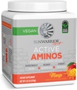 Sunwarrior Amino Acids Amino Energy Powder Amino Amino Aminoácidos esenciales EAA &amp; BCAA ← Reparación muscular Hidración " Recuperación " Promover Wellness Strength " Endurance peru Mango Flavor ← 30 Serviciones  durable Aminos activos