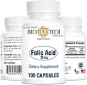 Bio-Tech Pharmacal Folic Acid (20mg, 100 Conde)