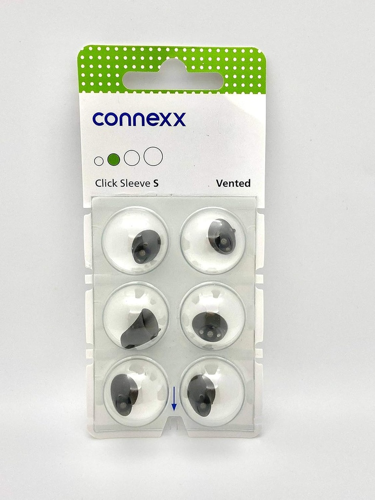 Click Sleeves para Signia Silks &amp; Rexton INOX (S Vented)