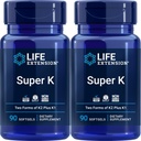 Super K, 90 Softgels (Pack of 2)