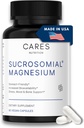 Magnesio sucrosomial — 300 mg de suplemento de magnesio sucrosomial patentado. Nada de estómago. No hay molestias en comparación con otras formas