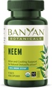 Banyan Botanicals Neem Tablets – Organic Neem Leaf (Azadirachta Indica) – Apoya la desintoxicación natural, la piel sana y la salud inmune* – 90 Tablets – Non-GMO Sosteniblemente Fuente Vegan