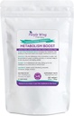 Life's Healthiest Metabolism Boost Whole Food Therapy Powder Blend - 100% bioavailable nutrients from Whole Food. Organic, Plant-Based, Non-GMO, Clean and raw. 60 Servings.