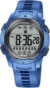 TICCI Hombre Mujeres Unisex 8 Alarma Vibrating Watch Medication Aids Vibra Alert Pill Reminder Big Digits Waterproof