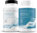 Theralogix OptiFlex Complete - 90-Day Supply - Glucosamine &amp; Chondroitin Supplement - Support Healthy Joint Function - Joint Supplements for Women &amp; Men - NSF Certified - 180 Caps & 180 Tabs