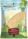Comida para vivir - Pólvora de Setas Mane de León Orgánica, 8 libras - Eleva tu Cerebro Bienestar con Premium, No-GMO, Superalimentos Naturales y Vegan para Mejor Enfoque