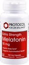 PROTOCOL FOR LIFE BALANCE Melatonin Extra Strength - 10 mg Melatonin - Sleeping Support for Adults - Daily Immune Support - Pineal Gland Aid - Kosher & Non-GMO - 100 Veg Capsules