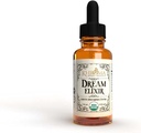 Dream Elixir - Organic Dream Enhancer - 30 Servings - 2 Fl Oz Suplemento dietético líquido - por Khroma Herbal Productos - Lucid Dreaming