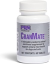 PRN Pharmacal CranMate Cranberry Suplemento - Chewable Cranberry Extracto Suplementos nutricionales para perros &amp; gatos - Cranberry Urinary Tract Health - 60 Chew Tabs
