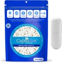 Capsuline Size 000 - Colored White Empty Gelatin Capsules - 5000 Cuenta - Empty Gel Pill Capsules - DIY Pure Bovine Pill Capsule Filling - Empty Caps - Kosher y Halal Certified - Non-GMO Certified