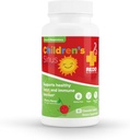 Remedios Redd, Apoyo al Sinus Infantil, Fórmula de Salud Inmunitaria y Respiratoria, Flavor de Cereza, 60 Tabletas Chewable