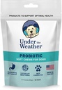 Bajo el Tiempo Pet Soft Dog Chew Suplementos para la calma y los probióticos soporta la relajación y equilibrio normal emocional en perros (probióticos, 60 cuenta)