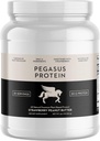 Solo 4 Ingredientes - Sin Stevia, Sin Frutas Monáceas, Sin Dulces Artificiales - Pisto de mantequilla de maní de fresa, Todo Natural, Endulzado con bayas (20g de Proteína, 20 Servimientos)