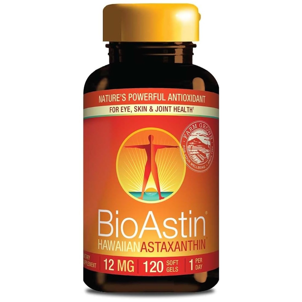 Nutrex Hawaii Bioastin Hawaiin Astaxanthin 12mg - 120 Count