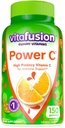 Convergence Power C Vitamina C Gummies for Immune Support, Orange Flavored, 150 Count
