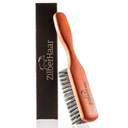 ZilberHaar Cepillo de barba regular - Bristles suaves - Cepillo de novio de barba para los hombres - Straightens y promueve el crecimiento de la barba - Trabaja con aceites de barba y bálsamos - Esencial para kits de cuidado de barba