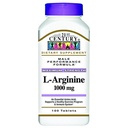 21st Century L-Arginine 1000mg, máxima fuerza 100 ea