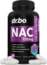NAC Suplemento N-Acetyl Cysteine Pills - 750mg N Acetyl Cysteine Pura cápsula de vitaminas - Daily Liver Support Fórmula para Lung Cleanse Health, Kidney Detox, Brain &amp; Respiratory Suplementos - 90 cápsulas