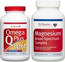Dr. Sinatra Omega Q Plus Ultra con 100 mg de CoQ10 y Stress-Reducing Ashwagandha Plus Magnesium Broad-Spectrum Complex Ultimate Heart Health Bundle ← Advanced Cardiovascular Support