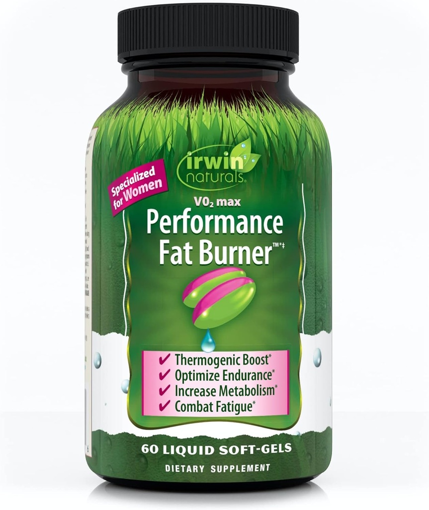 Irwin Naturals V02 Max Performance Fat Burner 60 Liquid Softgels