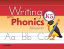 Escribir con Phonics K5 Manuscript - Abeka 5 años de edad Kindergarten Manuscript Phonics Penmanship Student Work Book