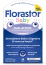 Florastor Baby Daily Probiotic Supplement, Powder Mixes with Milk, Formula or Soft Foods, Saccharomyces Boulardii CNCM I-745 (18 Powder Sticks)