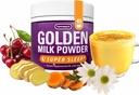 Turmaquik 3.2 Unce Organic Golden Moon Milk Powder - Super Sleep Blend with Melatonin, Valerian, Chamomile, Lemon Balm, Turmeric, Ginger, Black Pepper, Curcumin, Cinnamon y Cardamom