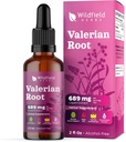 Extracto de la raíz de Valeriana gotas 1000mg (Valeriana officinalis) Suplemento de hierbas Absorbs Better Than Capsules, 2 Month Supply, 84 Servings, Alcohol-Free Tintura - 2 Oz, Pack de 1