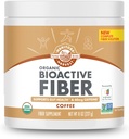 Manitoba Harvest Suplemento de fibra orgánica BioActiva con fibra de 6g por ser, cáñamo digestivo " Psyllium Husk Powder, no GMO, Vegan y Kosher, 8oz, Café