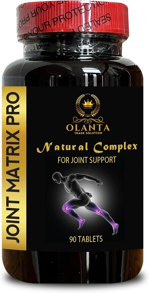 Complejo conjunto de matriz PRO - msm salud conjunta, rodillas & manos, suplemento de apoyo conjunto avanzado para hombres " mujeres, apoyo muscular - 1 botella