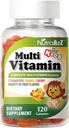 Vitamina Multi para Niños - 120 Conde Suplemento dietético TENIDOVariety Sabores de Deliciousness Afrutados Vitaminas A, B6, B12, C, D y E, Zinc, Folic Acid, Biotin, Iodine, Choline &amp; Calcium
