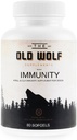 Inmunidad (Líder de Papas) 8 en 1 Multivitaminas: Vitaminas de Perro Esencial, Probióticos para Perros para mejorar la salud general, vitamina para la piel y la salud de inmunodeficiencia - Krill &amp; CLA 80 Soft Gels