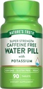 La verdad de la naturaleza Super Strength Water Pill con Potassium   90 Conde ← Caffeine Free TEN Vegan, Non-GMO &amp; Gluten Free