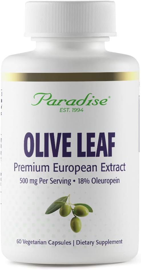 Árboles de Oliva Andaluz, Super Potente, Ultra Pura, No GMO, Vegan, Gluten Gratis, 60 cápsulas vegetarianas