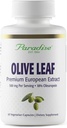 Paradise Herbs Olive Leaf Extract from Spanish Andalusian Olive Trees, Super Potent, Ultra Pure, Non-GMO, Vegan, Gluten Free, 60 Vegetarian Capsules