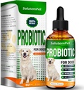 Probiotics for Dogs | Liquid Probiotics for Dogs and Puppies | Prebiotic & Digestive Enzymes | Gut Flora Support and Digestive Care | Bacon Taste | 2 Oz