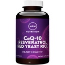 MRM Nutrition CoQ-10 Resveratrol Red Yeast Rice ¦ Apoya Cardiovascular & Heart Health TEN Gluten-Free TEN Non-GMO TEN 30 Softgels