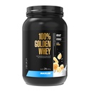 Maxler 100% Golden Whey Protein - 24g de Proteína por Servir - Premium Whey Protein Powder para Pre Post Workout - Fast-Absorbing Whey Concentrate, Isolate & Hydrolysate Blend - Bananas & Cream 2 lb