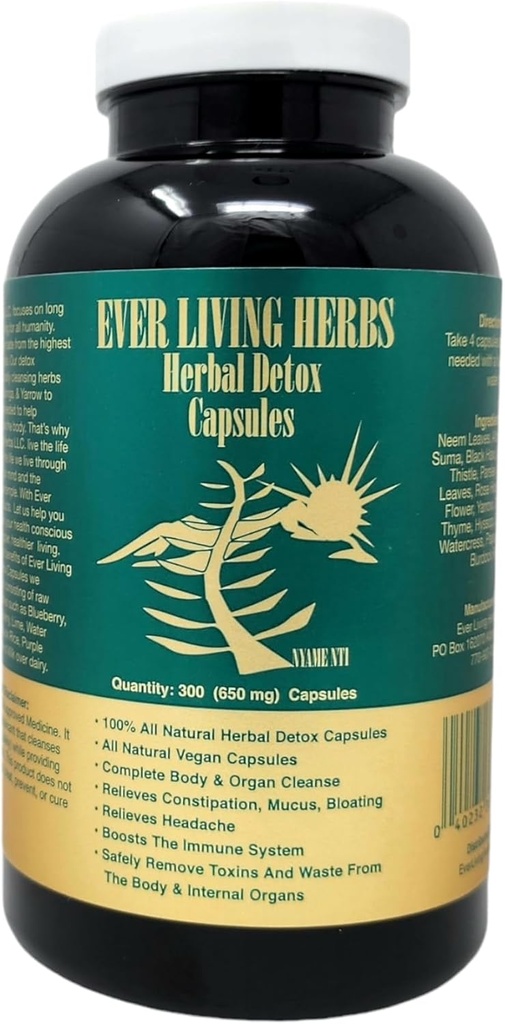 Herbal Detox 300 cápsulas