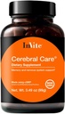 Invite Health Cerebral Care™ - Supports Brain Health Including Memory, Focus, Attention and Mood - Contains Inositol, Acetyl-L-Carnitine, Choline, Phosphatidylserine, Astaxanthin - 30 Servings