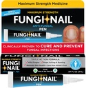 Fungi-Nail Pen Applicator Anti-Fungal Solución, mata hongo que puede llevar al pie de Nail &amp; Athlete con Tolnaftate &amp; clínicamente probado para curar y prevenir infecciones fúngicas, 0.101 Fl Oz (Pack de 1)