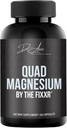 Magnesio Cuádruple por Dr. Amie Silencio 4 Formas de Magnesio 500 mg por Serving Silencio Formulado con Aquamin para ayudar con la digestión y la absorción peru 30 Day Supply, 60 cápsulas
