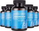BioEmblem High Absorption Triple Complejo de Magnesio 300mg  sometida Magnesium Glycinate for Nerves, Malate for Energy, Suplemento de Apoyo a la Salud Muscle TENGA Vegan, Non-GMO 450 Capsules