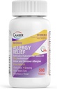 Camber 24 Hrs Non-Drowsy Fexofenadine Antihistamine Indoor Outdoor Allergy Relief Tablets 500 Count Family Size