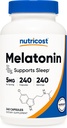 Nutricost Melatonin 5mg, 240 Capsules - 5mg Por Serving, Non-GMO, Gluten Free