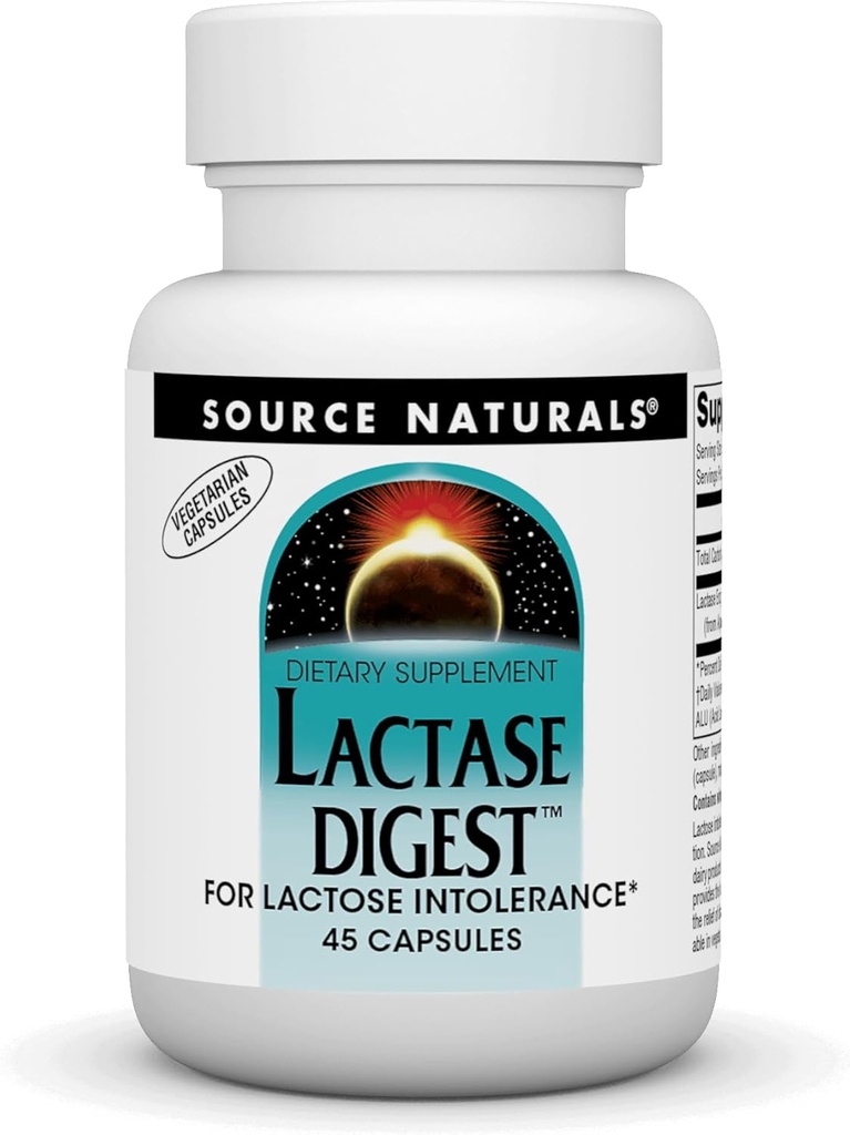 Fuente Naturals, Inc. Lactase Digest* - 45 VegCap