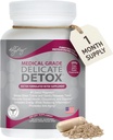 Dr. Liz Cruz Detox Delicado - Suplemento de Enzimas, Suplementos dietéticos, Enzimas de Protease de Grado Médico, Enzimas Esenciales diarios para Detox, No GMO, 120 cápsulas de verduras