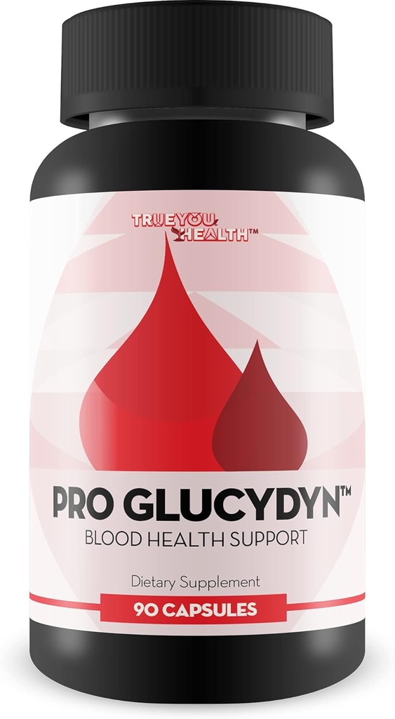 Pro Glucydyn - Sangre S Health Support Suplemento - Ajo, Turmérica, Berberina, Té Verde + Vitaminas, Minerales &amp; Herbs - Promover la salud equilibrada de la sangre " Circulación - Ayuda a mejorar el flujo sanguíneo naturalmente