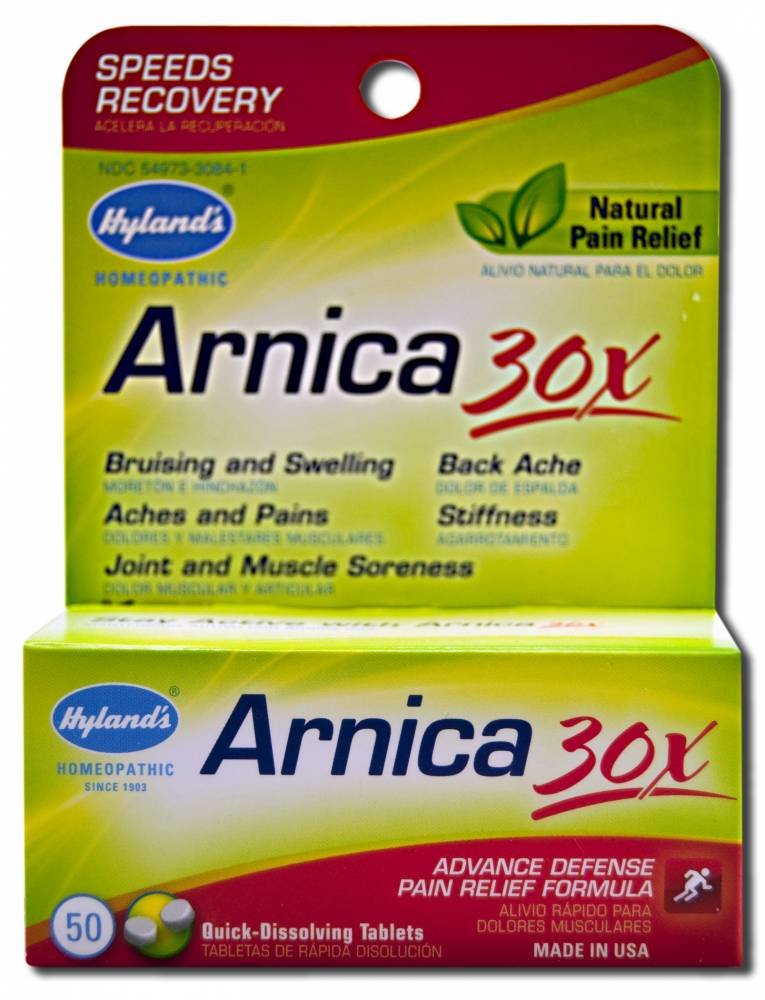 Arnica 30x 50 Tabletas de Hyland